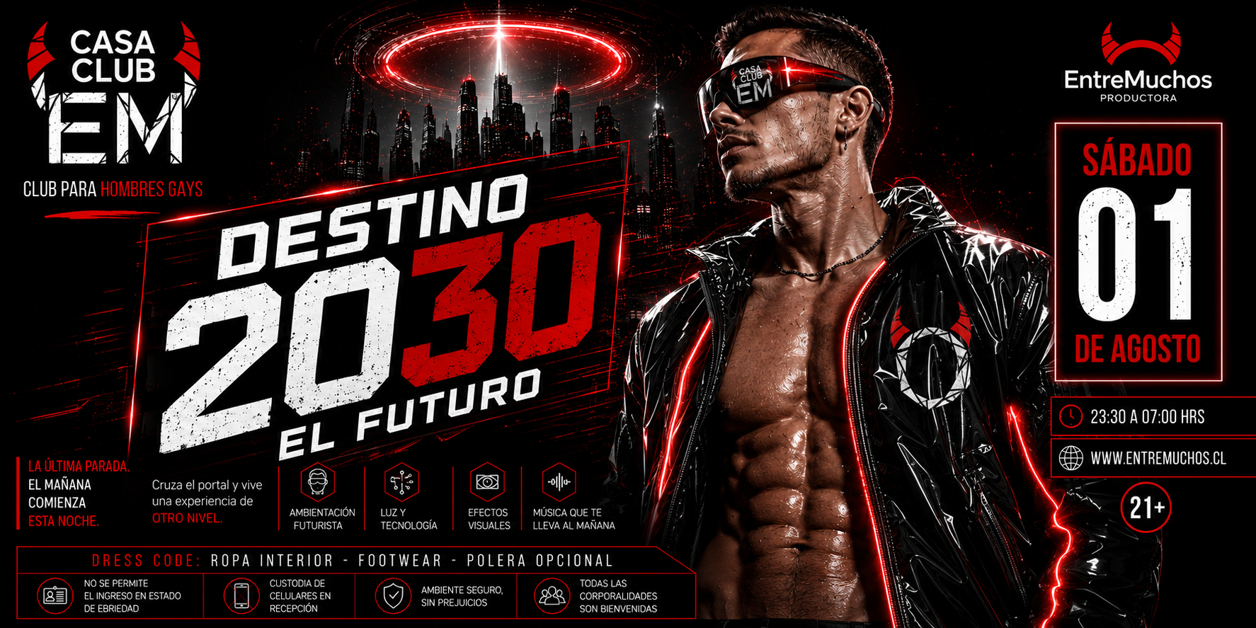 🚀 SÁBADO – DESTINO 2030