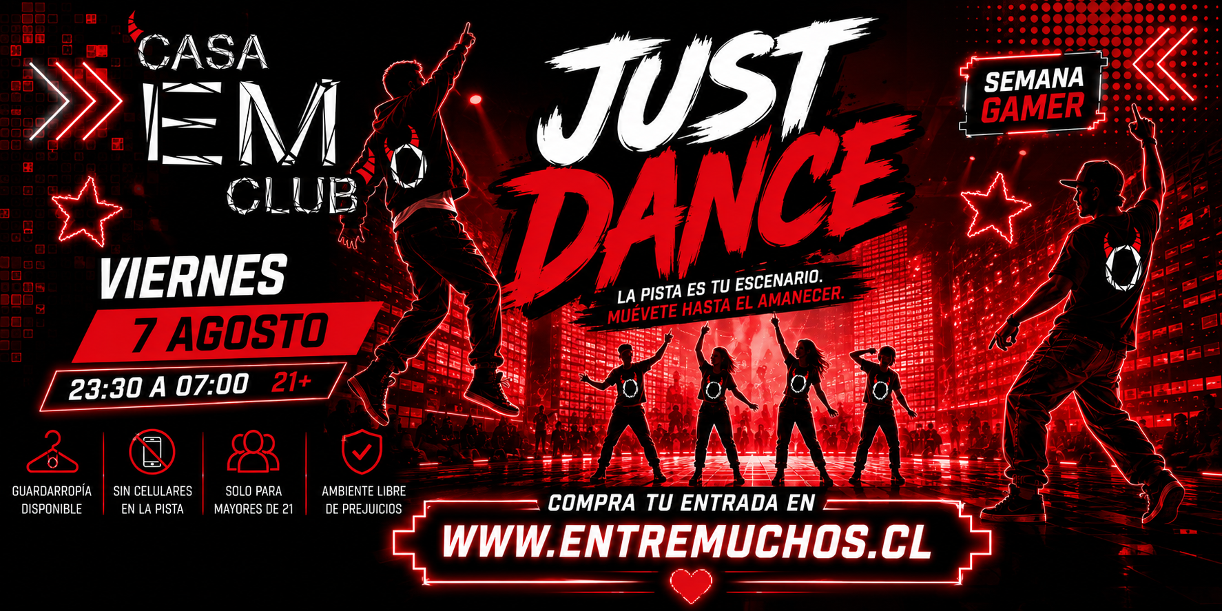 JUST DANCE: La Noche del Combo Perfecto 🎮🕺