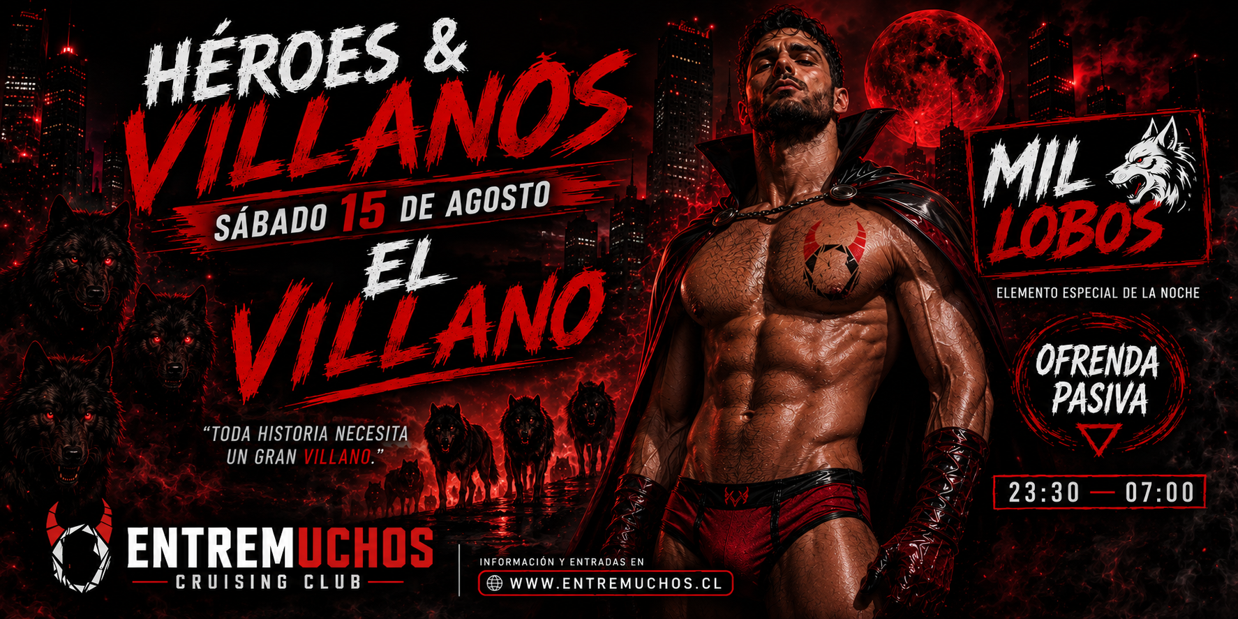 SABADO HÉROES & VILLANOS — EL VILLANO