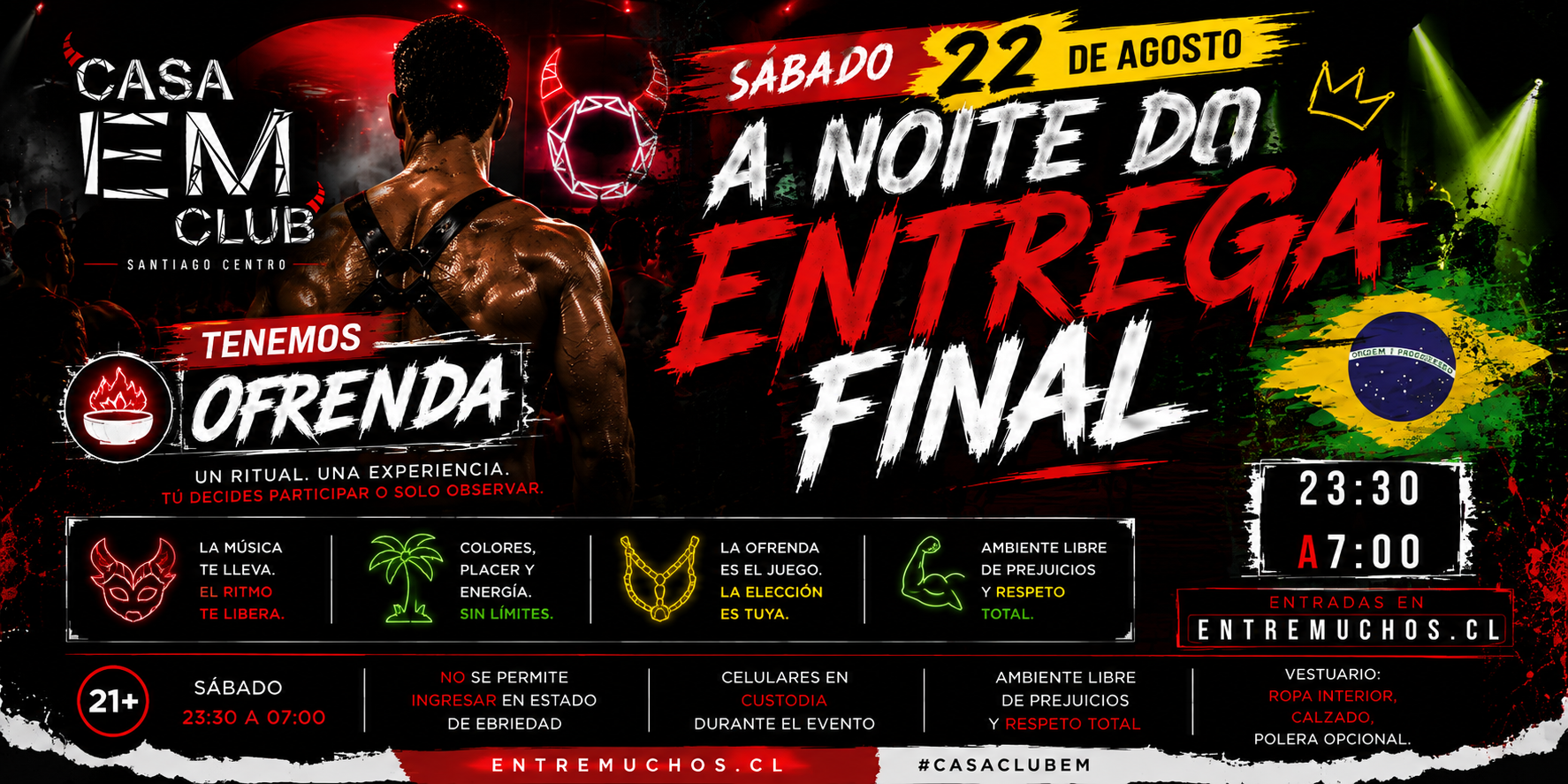 SABADO 22 A NOITE DA ENTREGA FINAL — OFRENDA 🔥