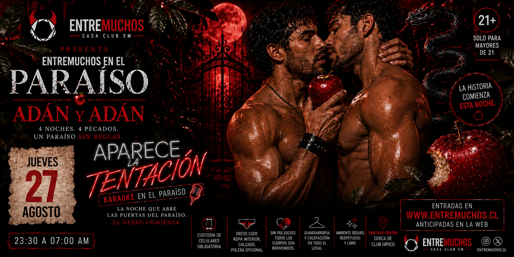 🍎 JUEVES 27 — APARECE LA TENTACIÓN