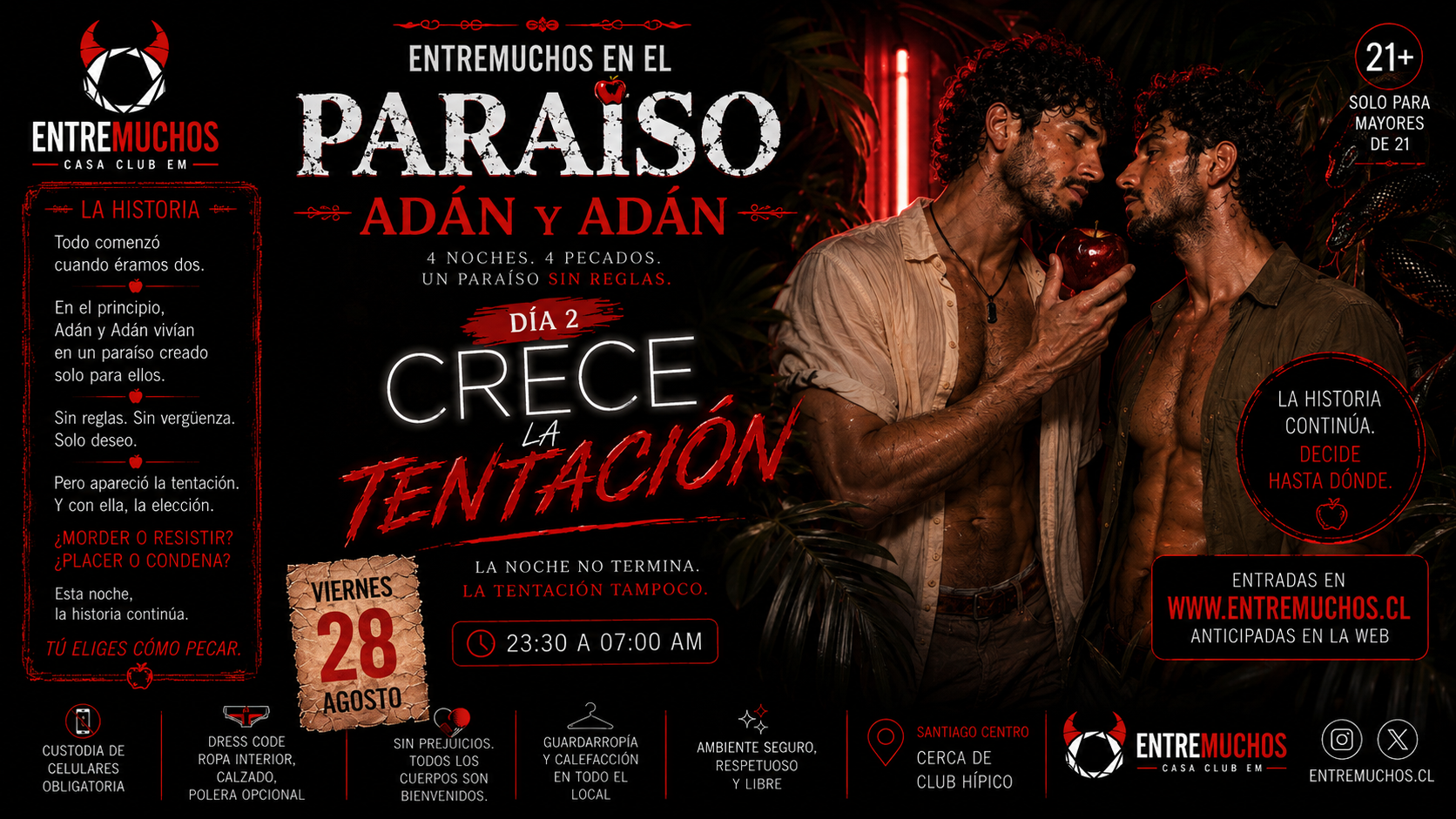 🔥 VIERNES 28 — CRECE LA TENTACIÓN