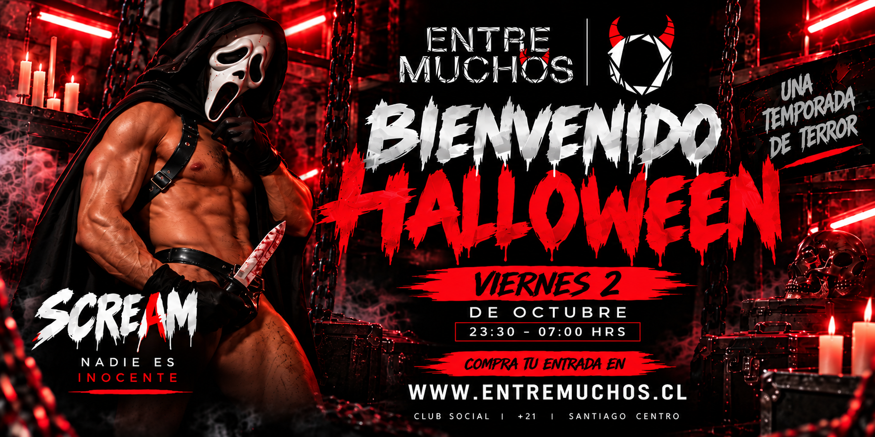 VIERNES 2 DE OCTUBRE SCREAM: NADIE ES INOCENTE