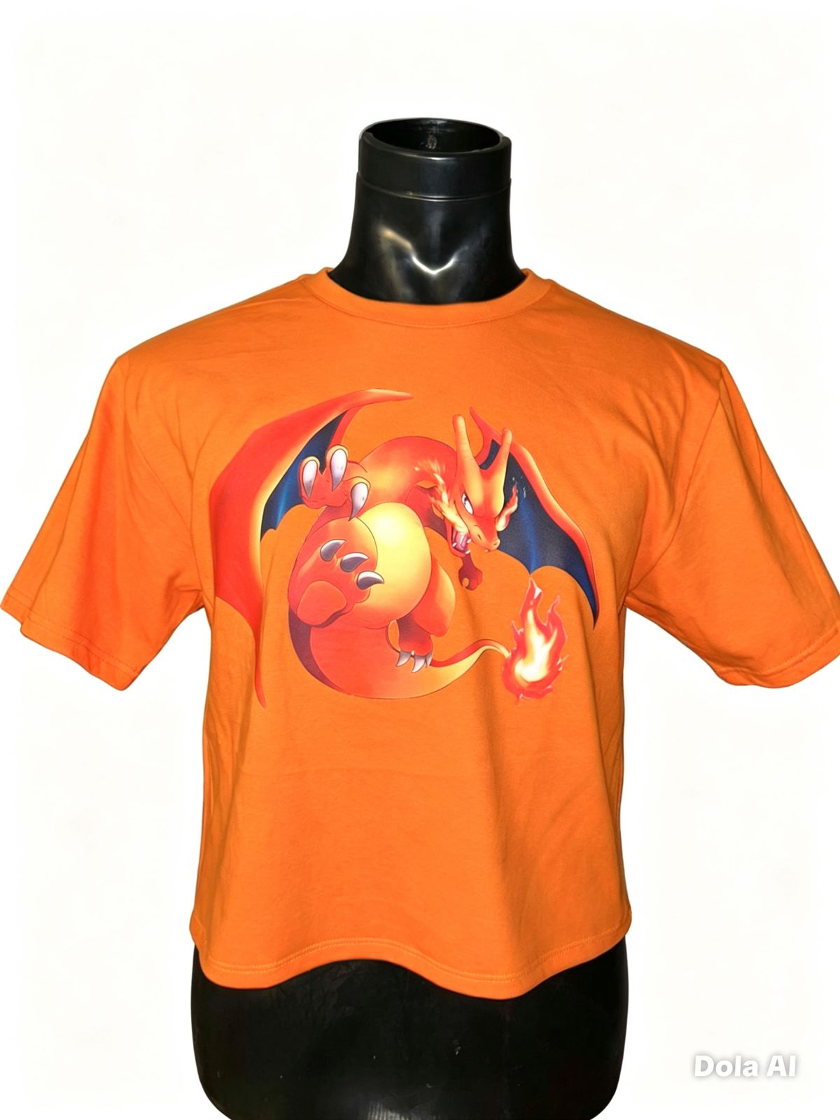 CropTop manga corta Charizard